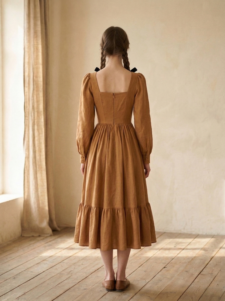 MTO - Mary Linen Dress