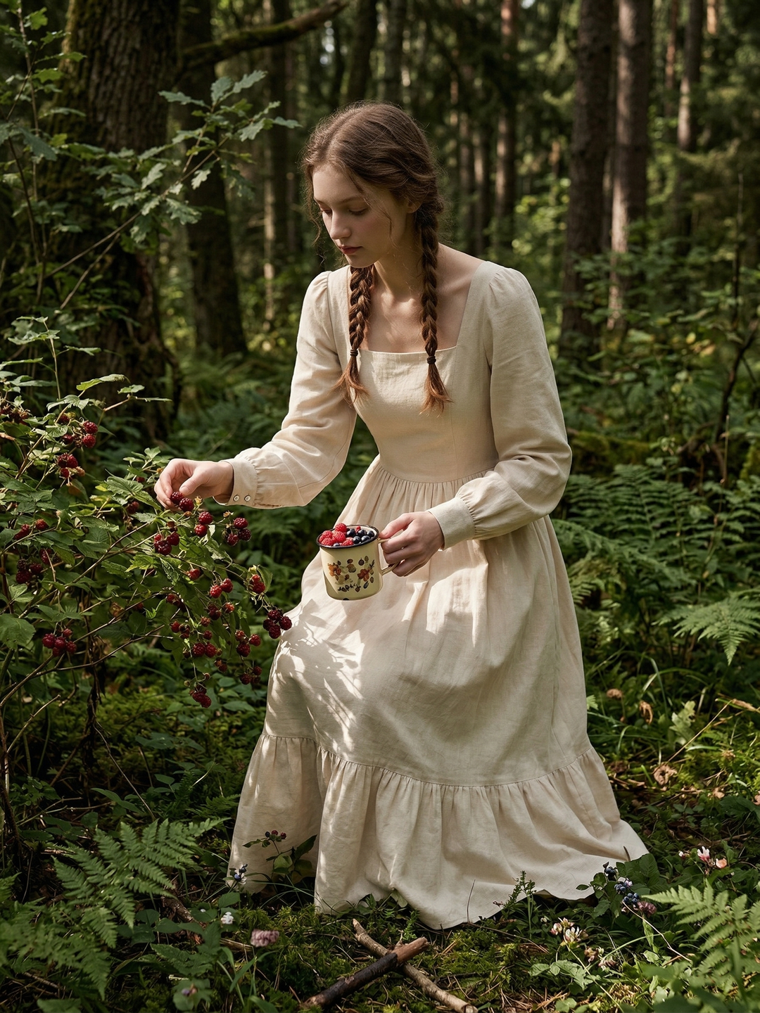 MTO - Mary Linen Dress
