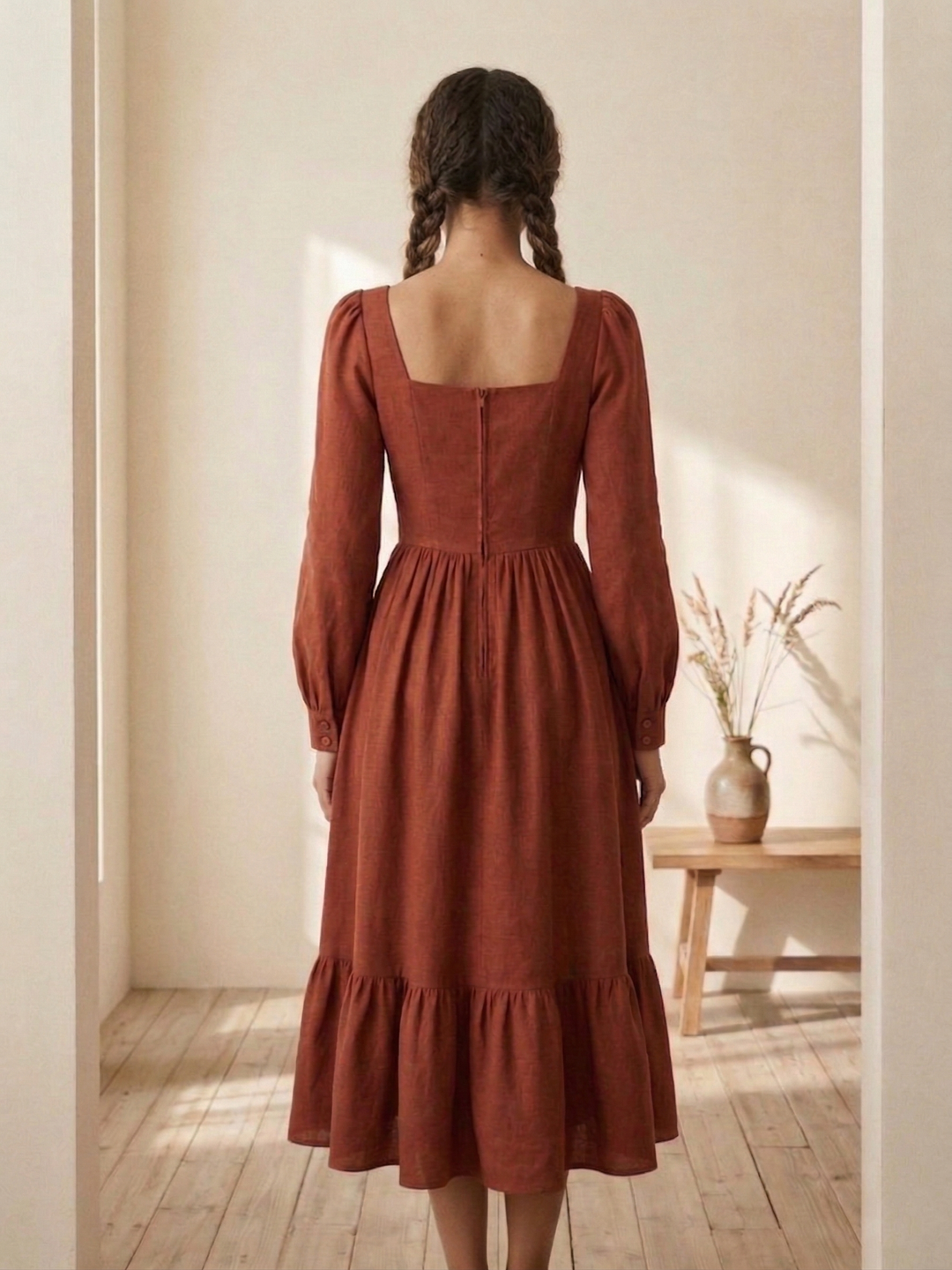 MTO - Mary Linen Dress
