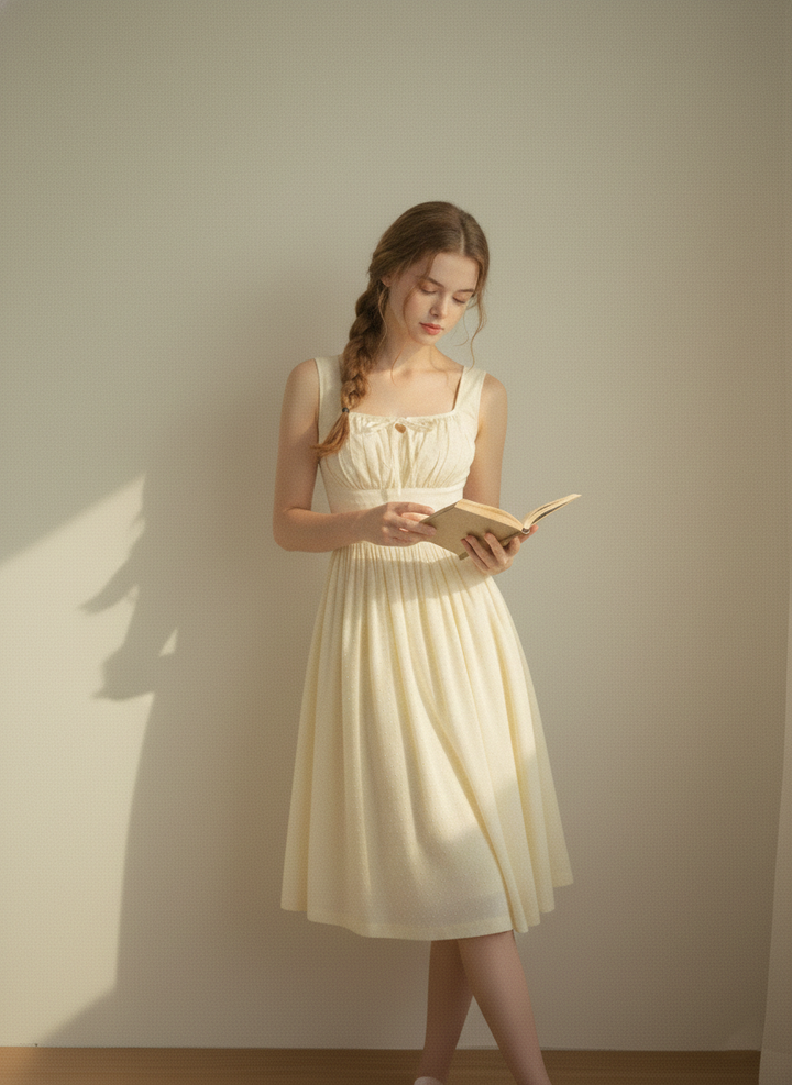 MTO - Michelle Dotted Swiss Dress