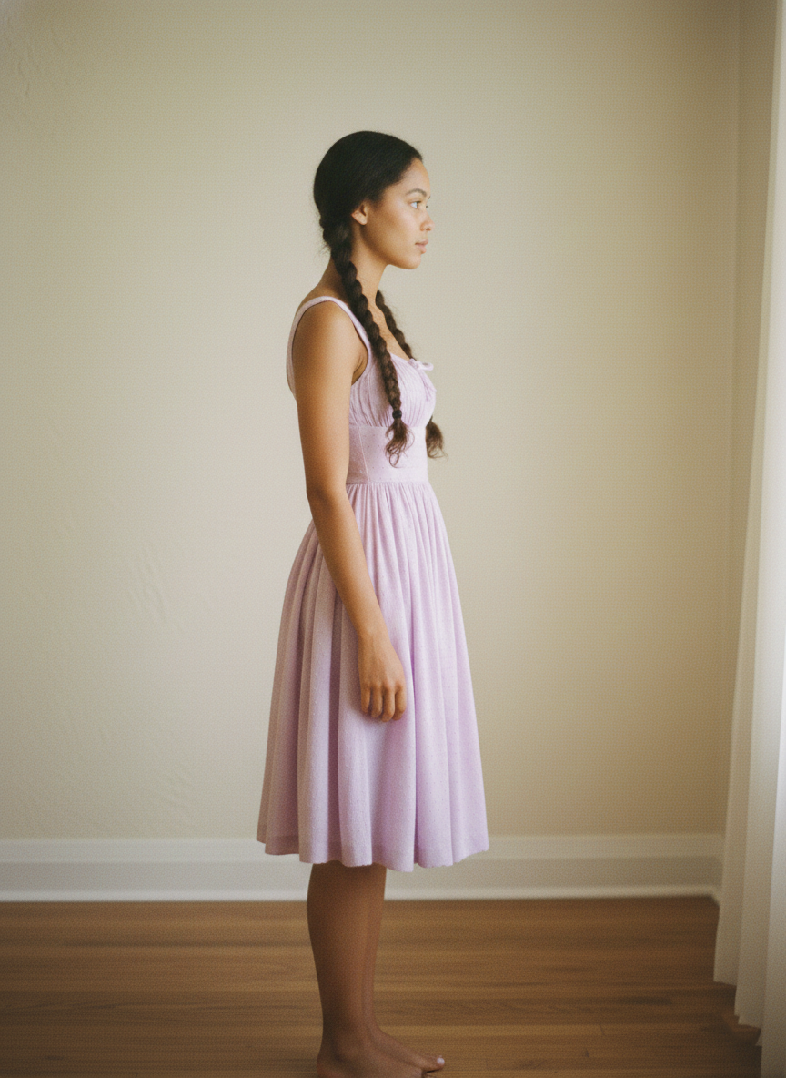 MTO - Michelle Dotted Swiss Dress