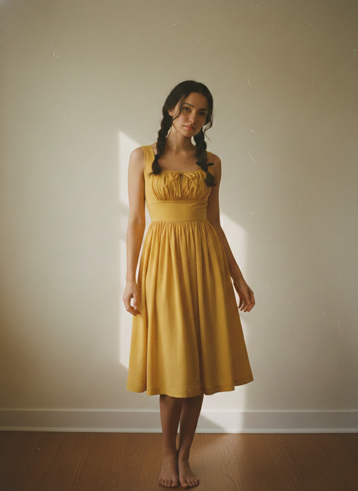 MTO - Michelle Linen Dress