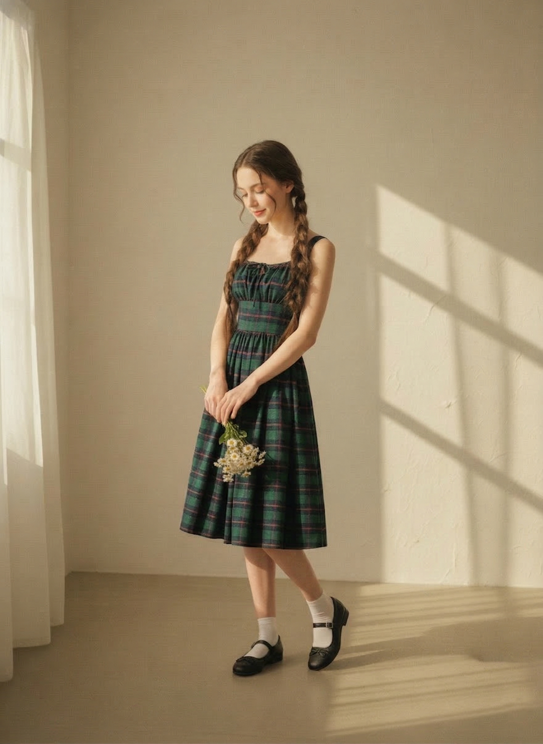 MTO - Michelle Plaid Dress