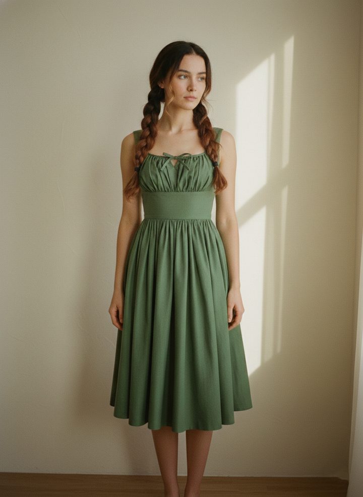 MTO - Michelle Linen Dress