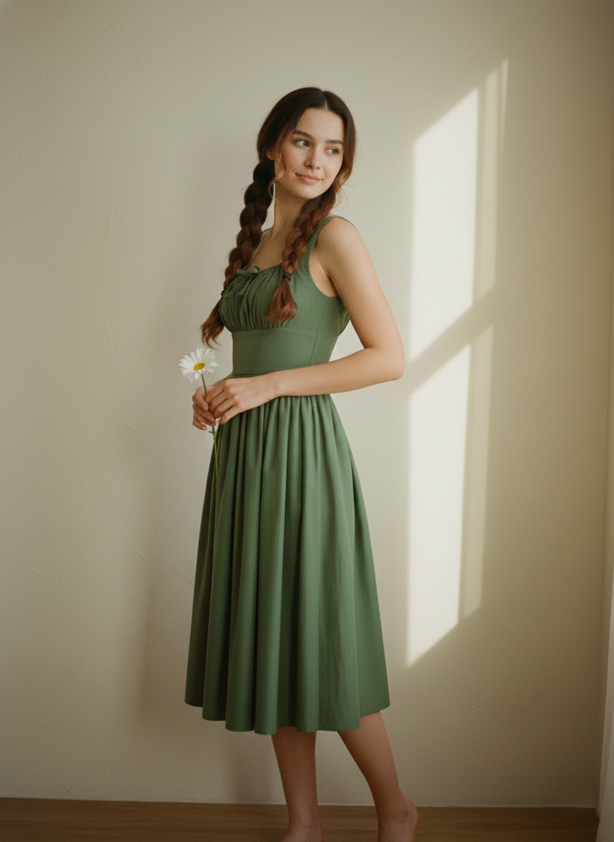 MTO - Michelle Linen Dress