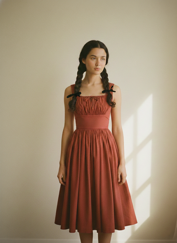 MTO - Michelle Linen Dress