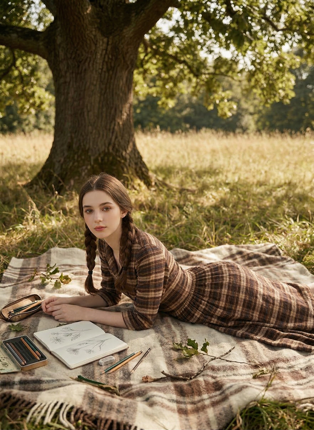 MTO - Natalie Plaid Dress