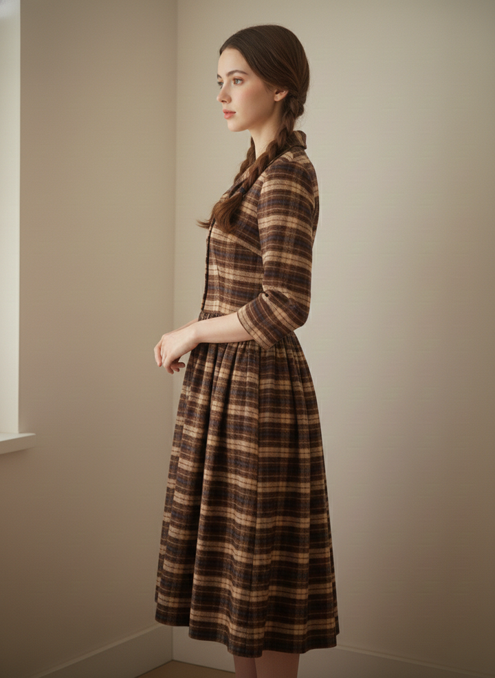MTO - Natalie Plaid Dress