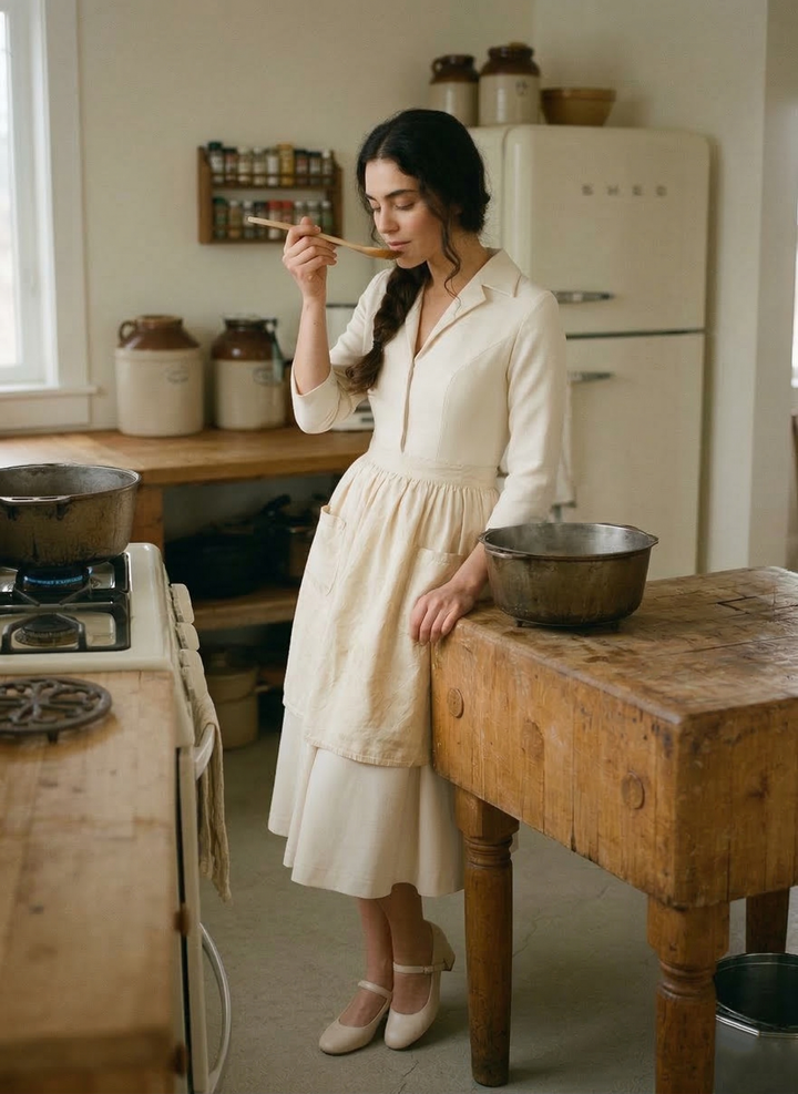 Natalie Linen Dress