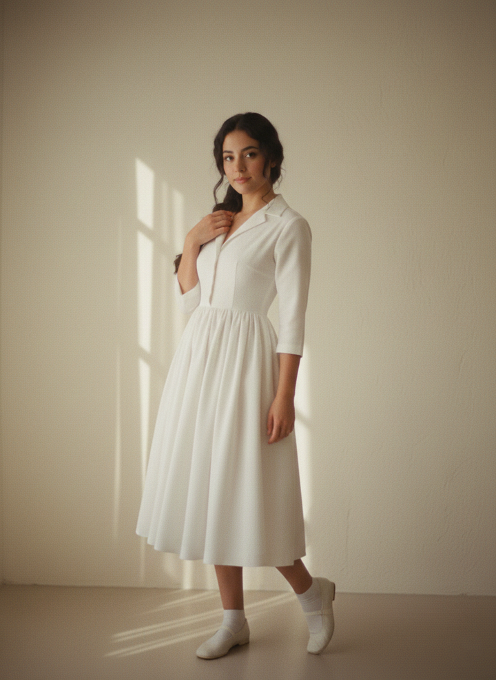 Natalie Linen Dress