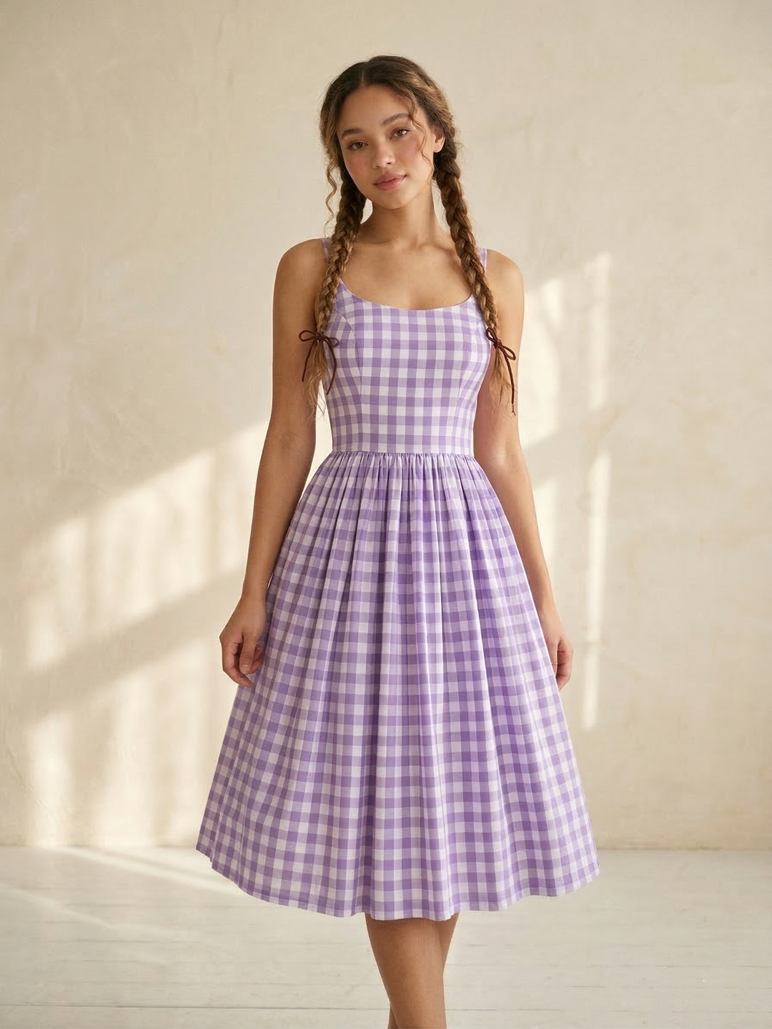 Penelope Gingham Dress