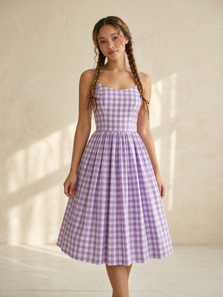 Penelope Gingham Dress