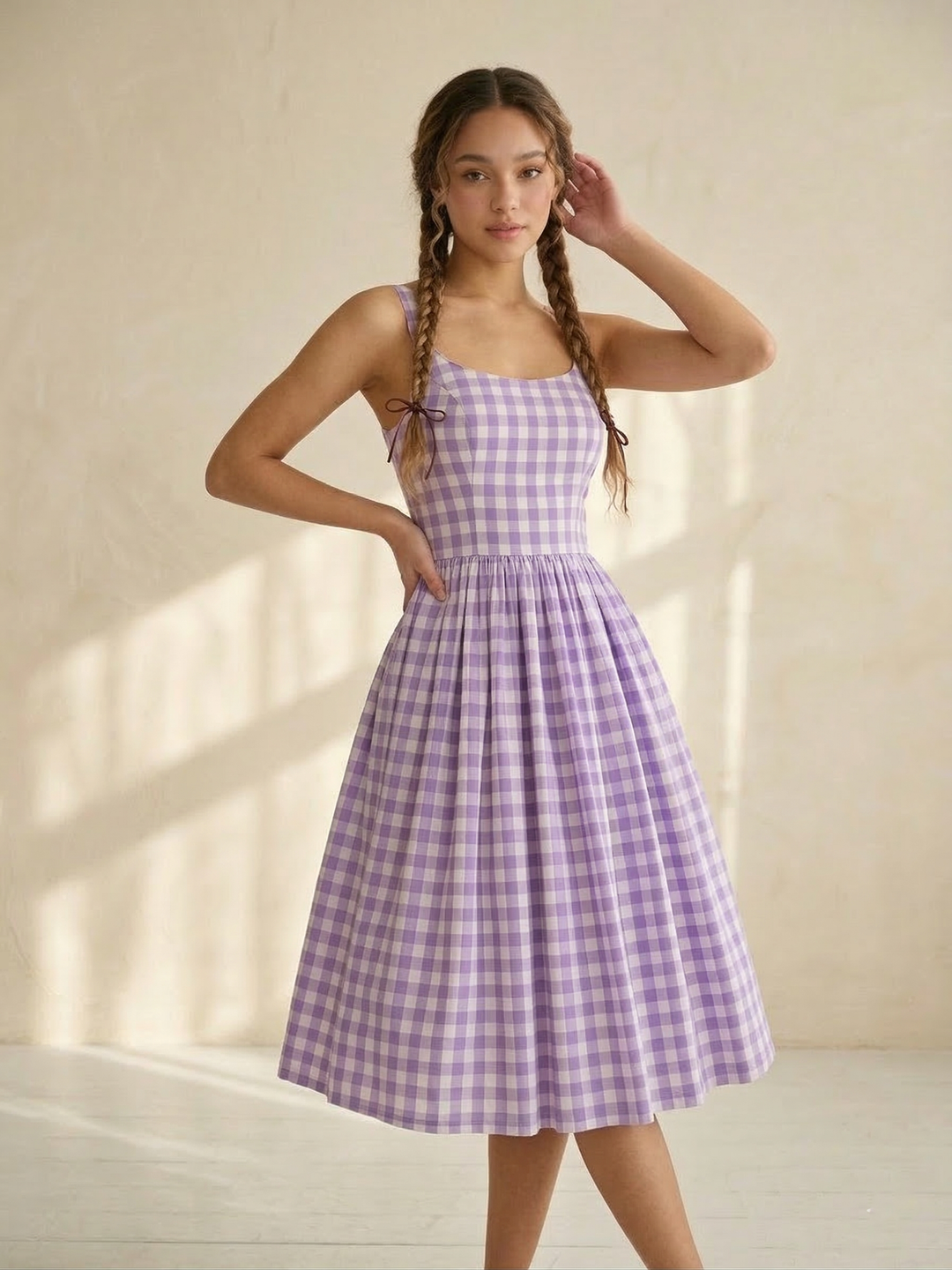 Penelope Gingham Dress