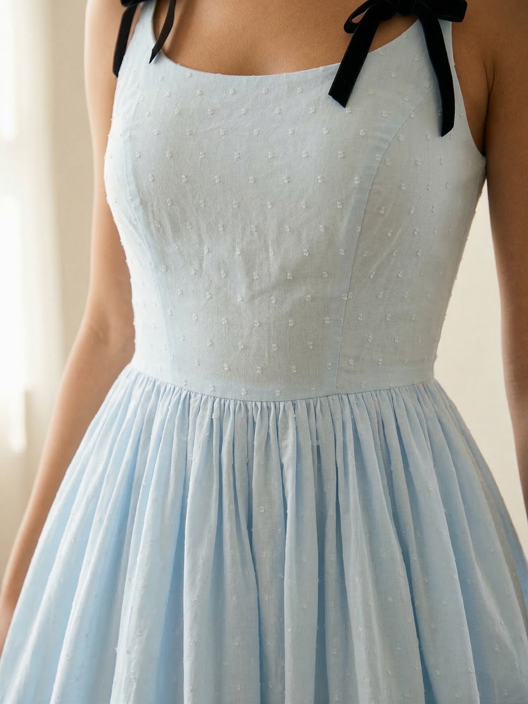 Penelope Dotted Swiss Dress