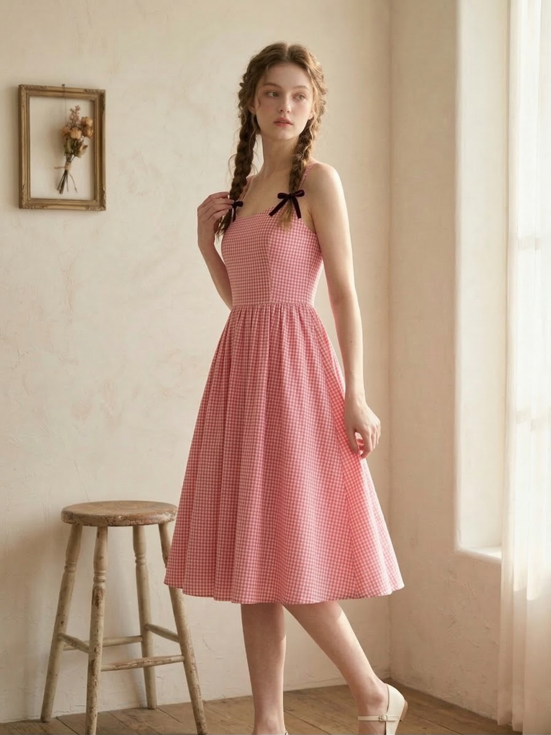 Penelope Gingham Dress