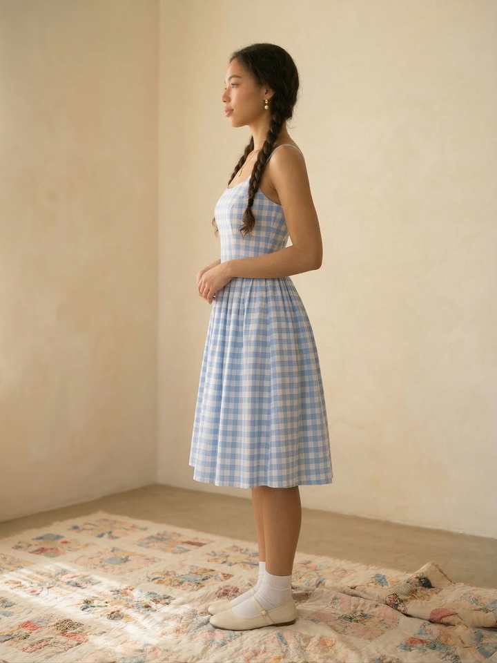 Penelope Gingham Dress