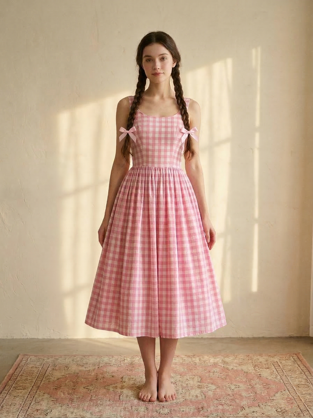 Penelope Gingham Dress