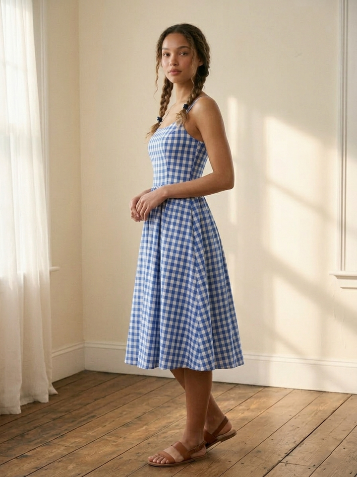 Penelope Gingham Dress