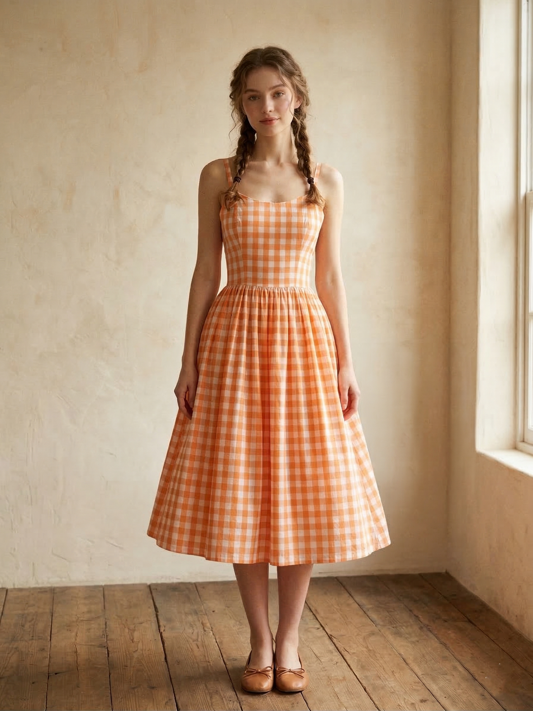 Penelope Gingham Dress