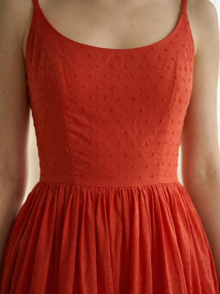 Penelope Dotted Swiss Dress