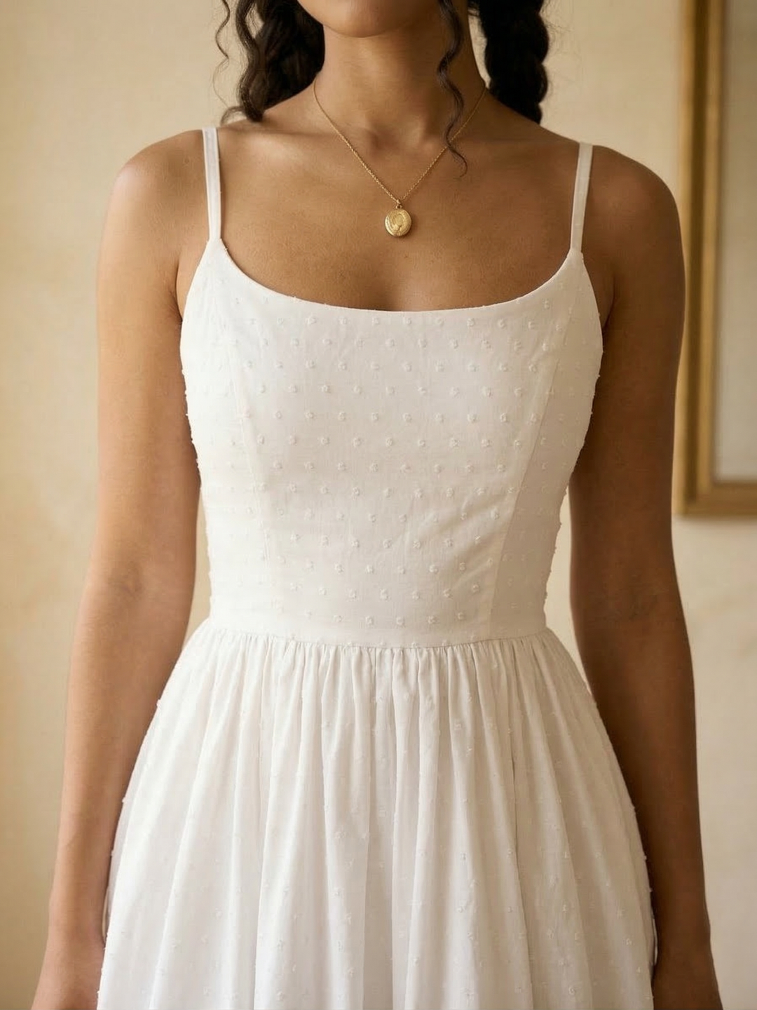 Penelope Dotted Swiss Dress