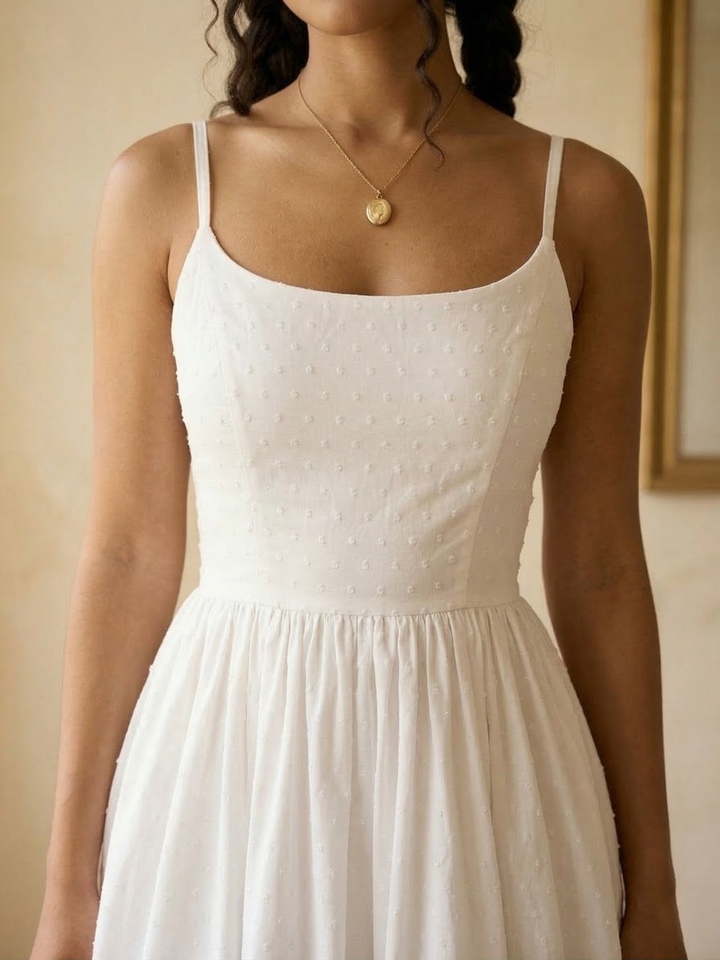 Penelope Dotted Swiss Dress