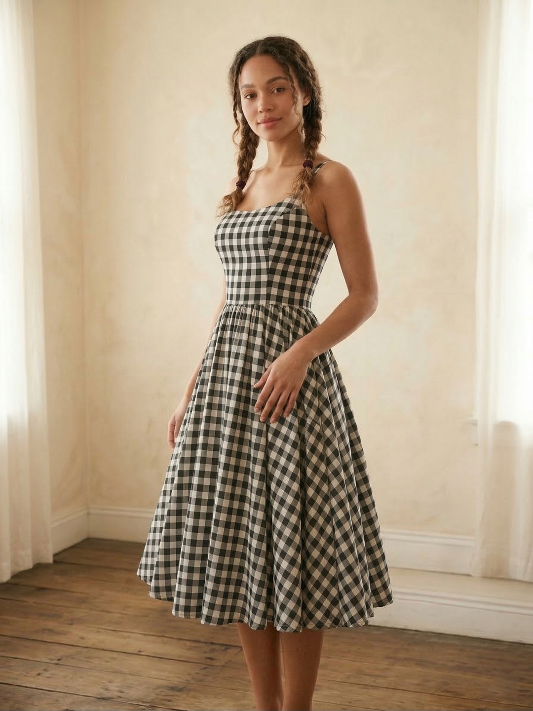 Penelope Gingham Dress