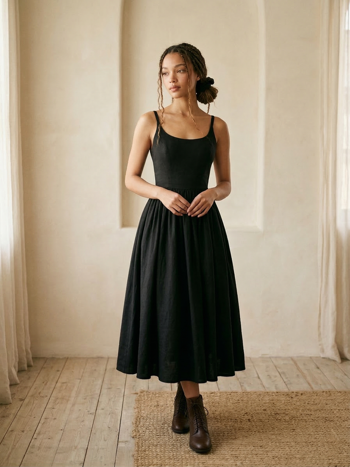 MTO - Penelope Linen Dress