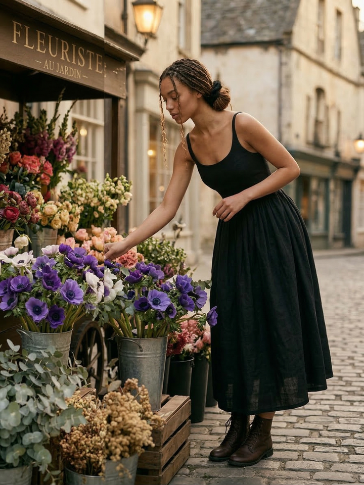 MTO - Penelope Linen Dress