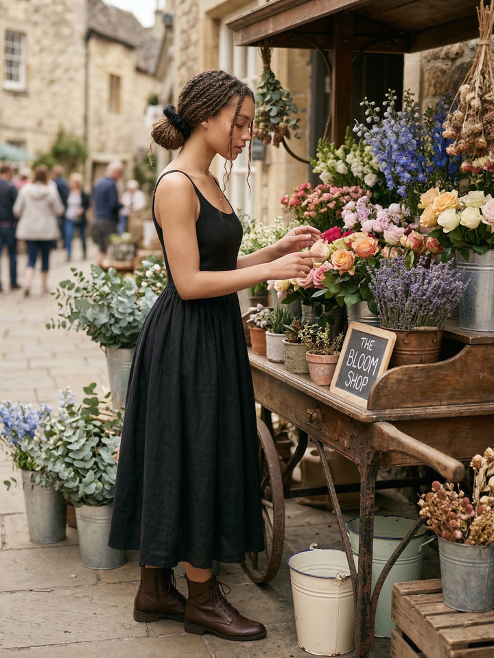 MTO - Penelope Linen Dress