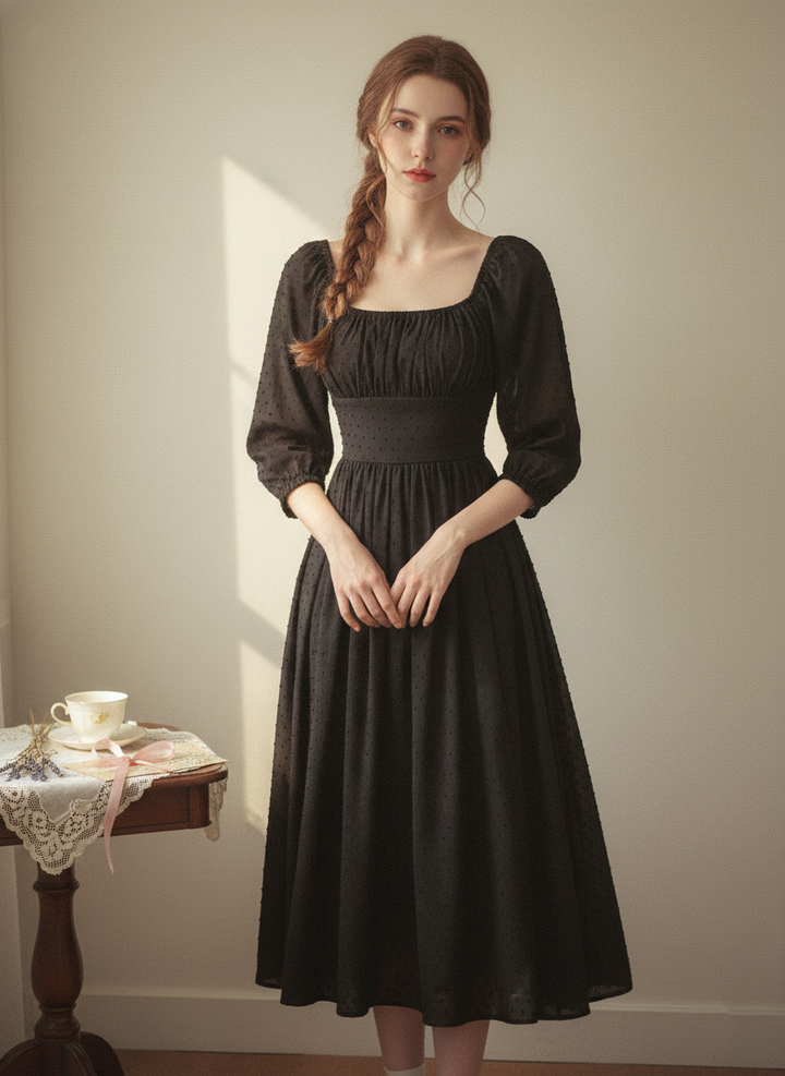 MTO - Sydney Dotted Swiss Dress