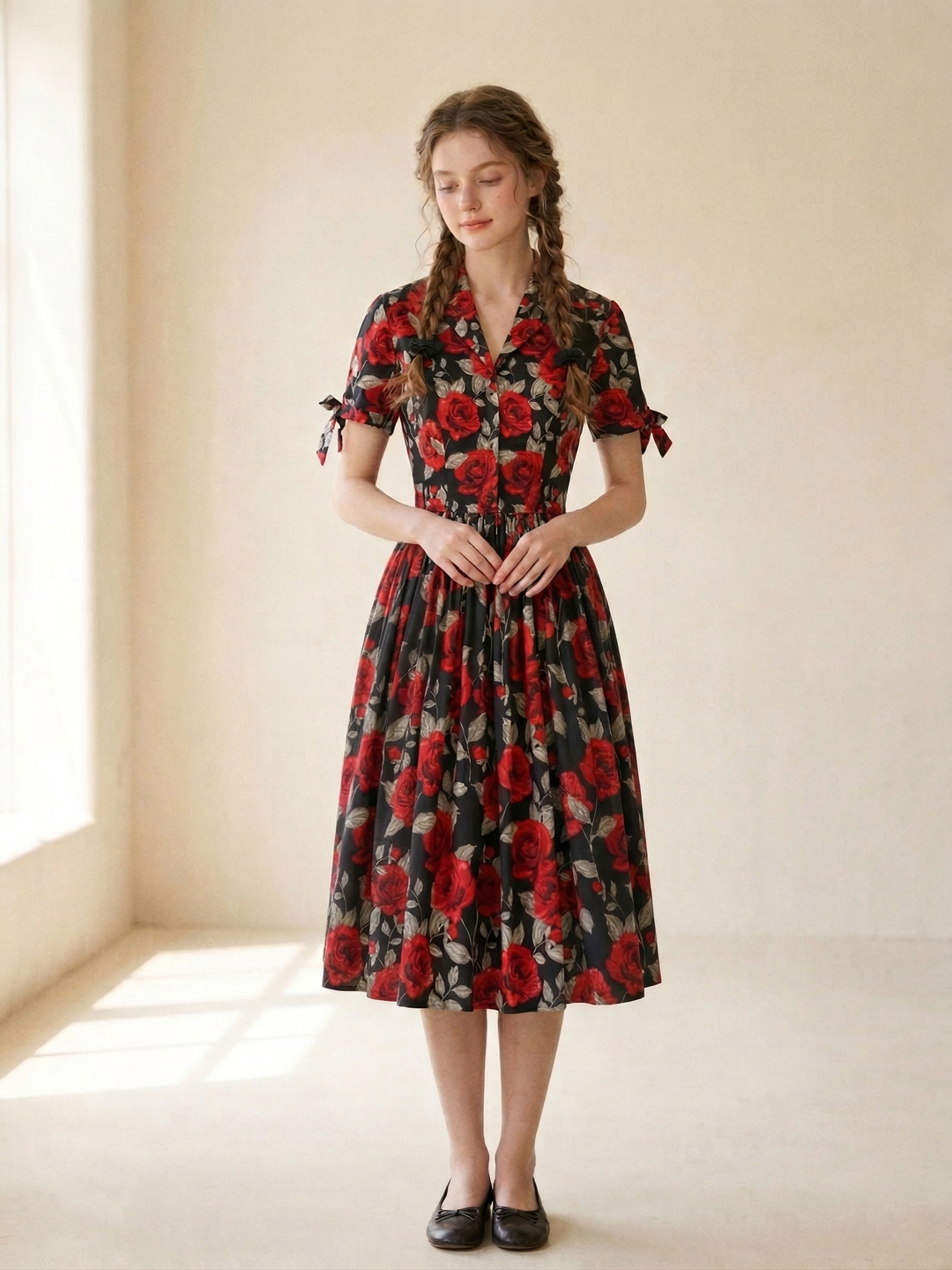 Trudie Dress "Si Senorita" Black