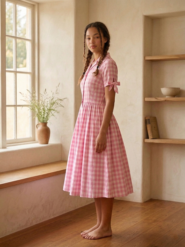 Trudie Gingham Dress