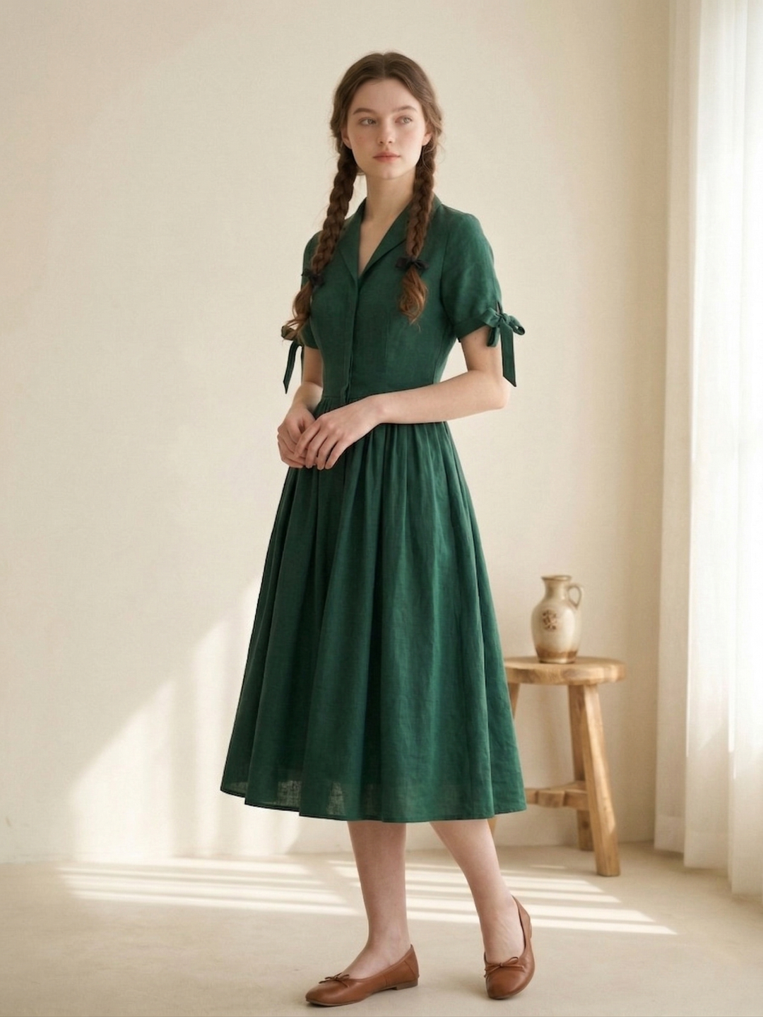 Trudie Linen Dress