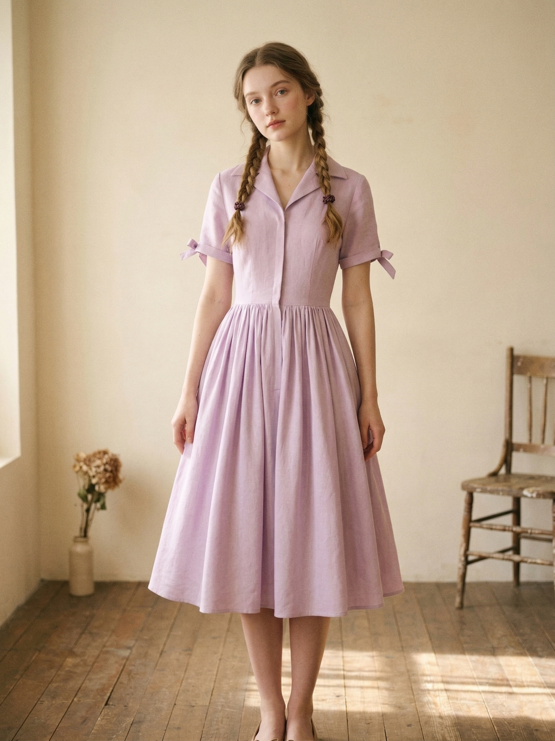 Trudie Linen Dress