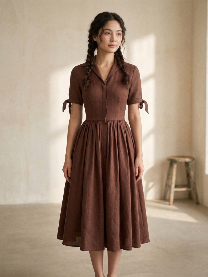 Trudie Linen Dress