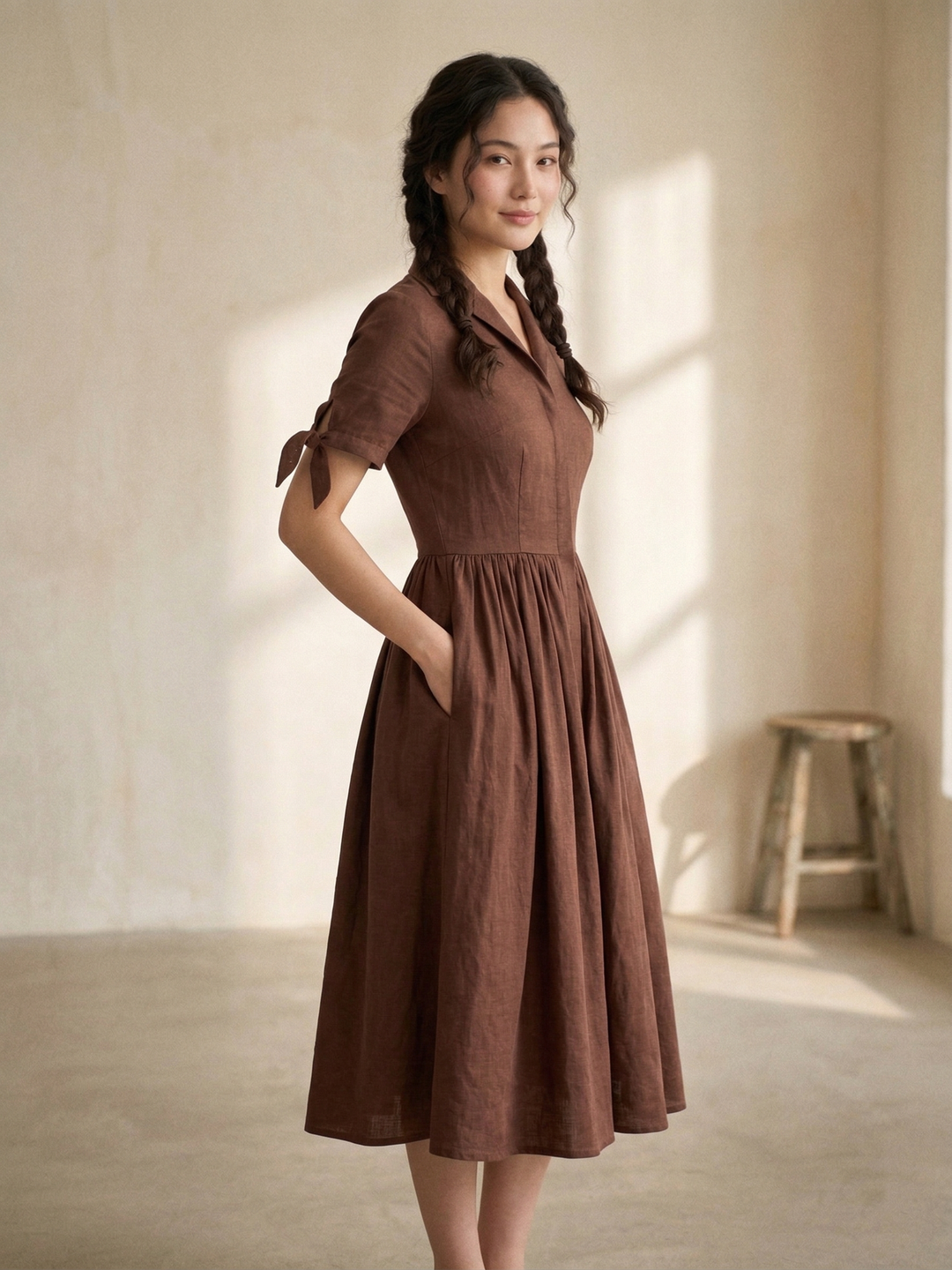 Trudie Linen Dress