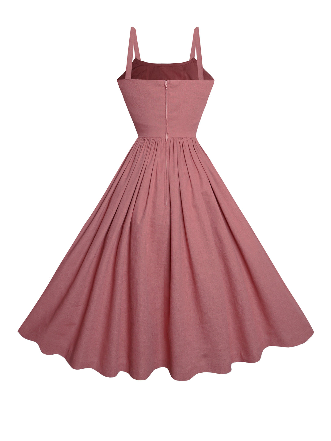MTO - Grace Dress in Antique Rose Linen