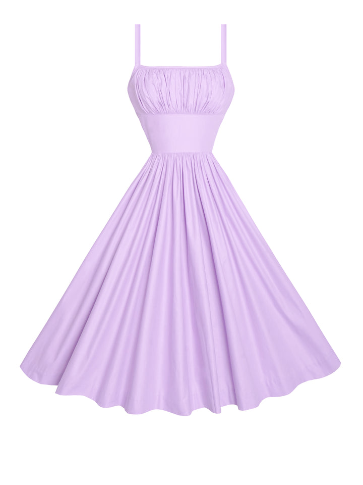 MTO - Grace Solid Cotton Dress