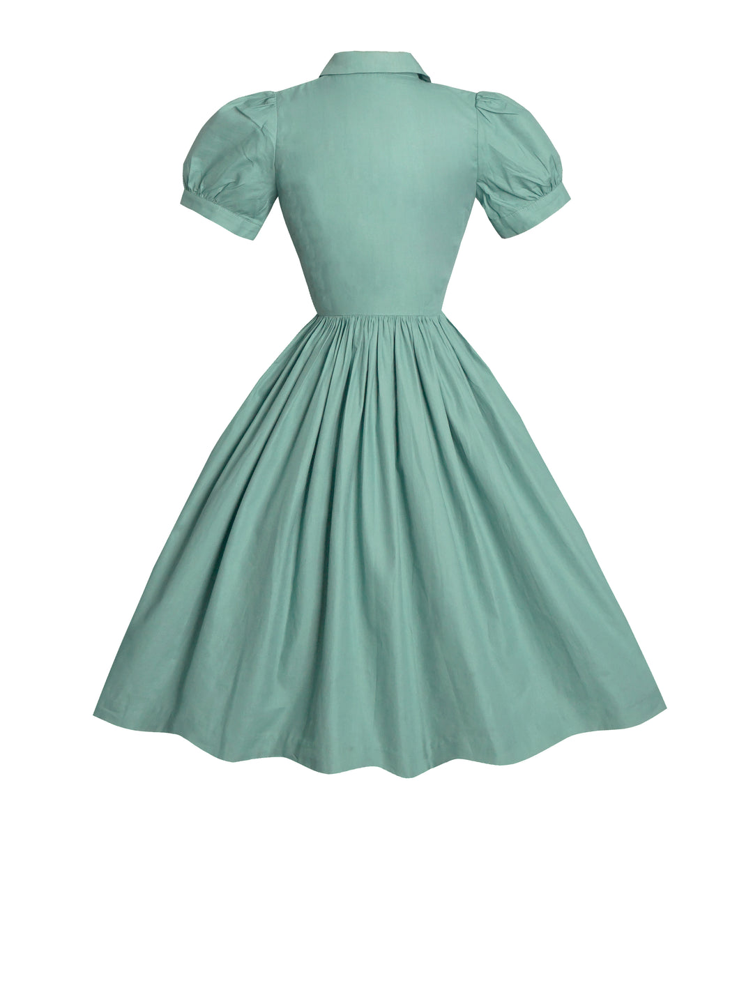 Judy Solid Cotton Dress