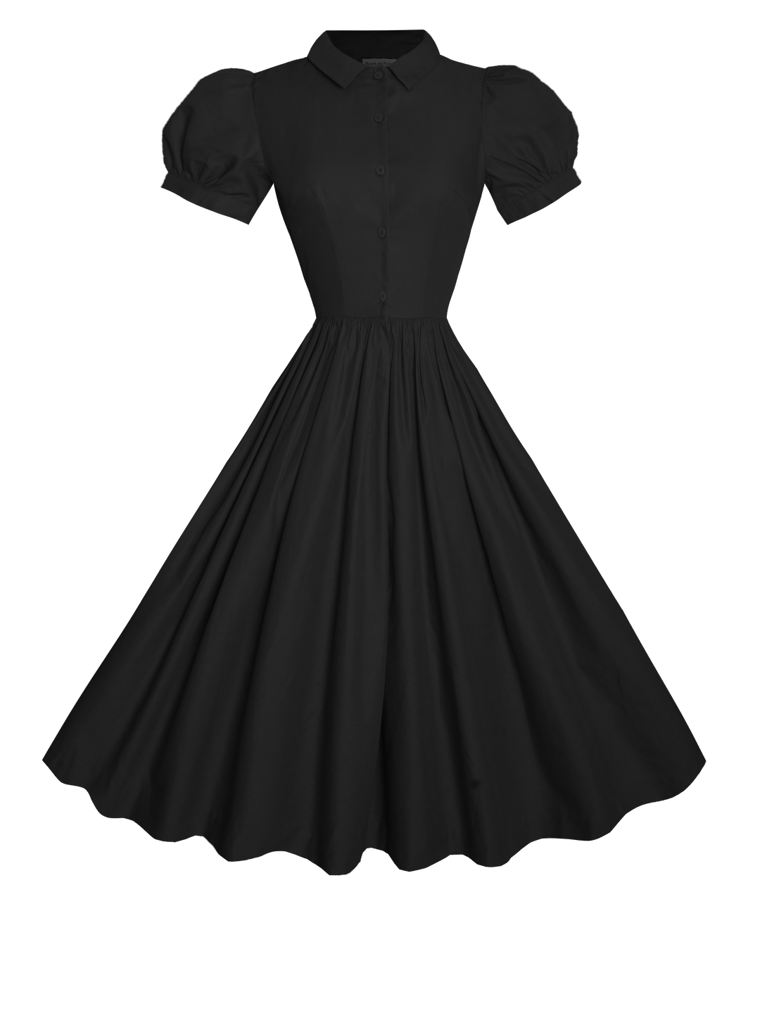 Judy Solid Cotton Dress