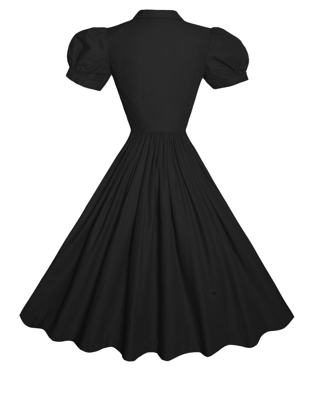 Judy Solid Cotton Dress