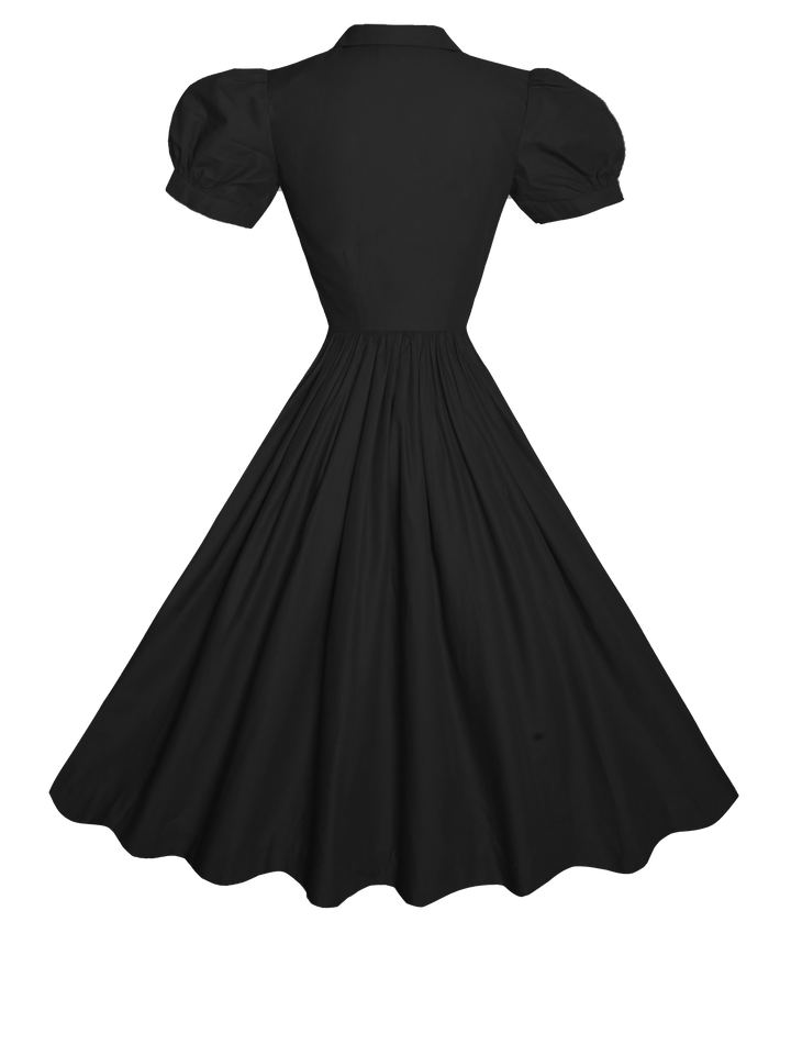 Judy Solid Cotton Dress