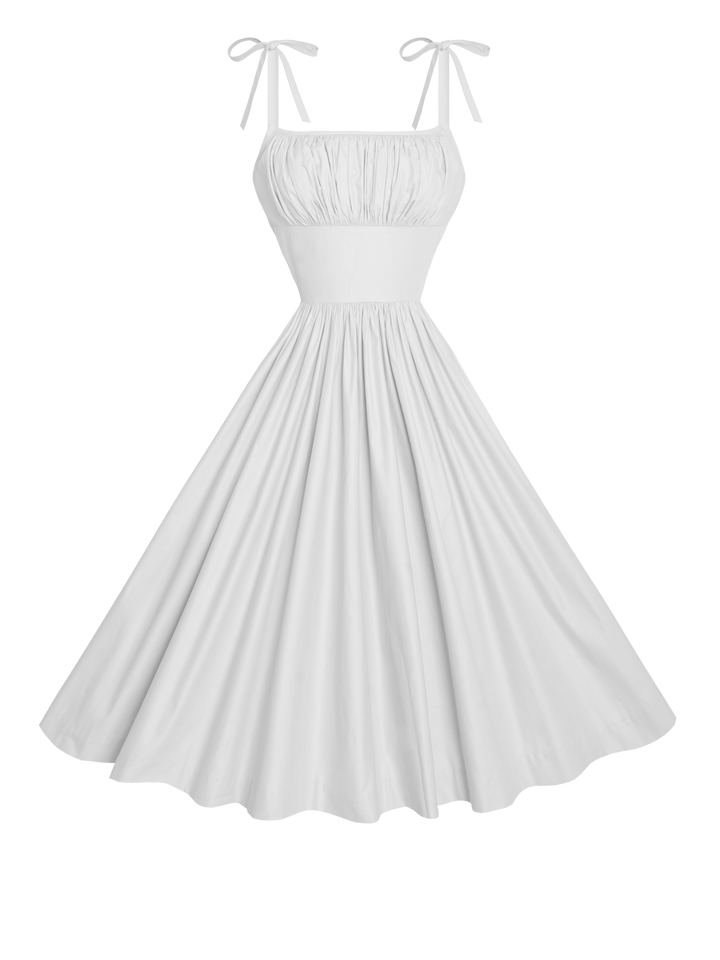 RTS - XS - Kelly Dress White Cotton