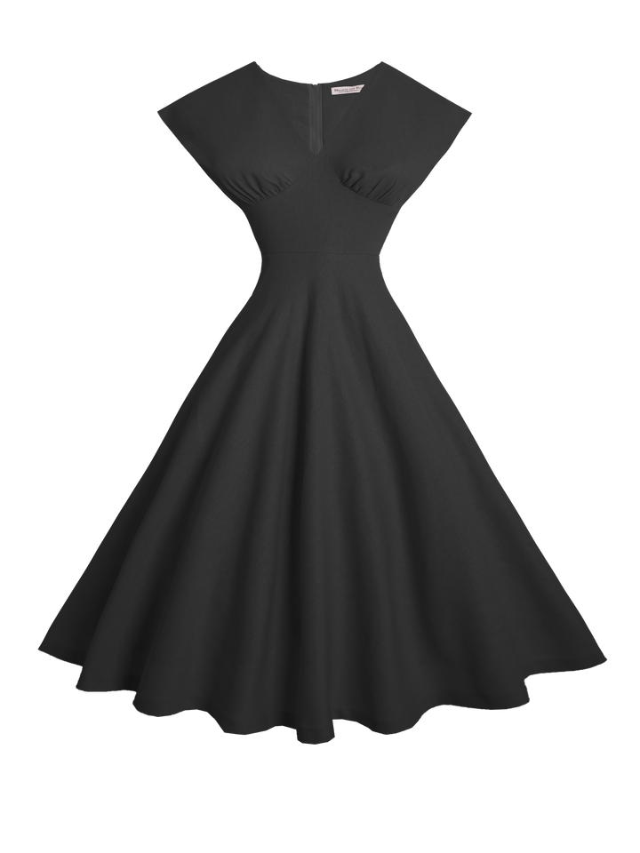 Kennedy Solid Cotton Dress