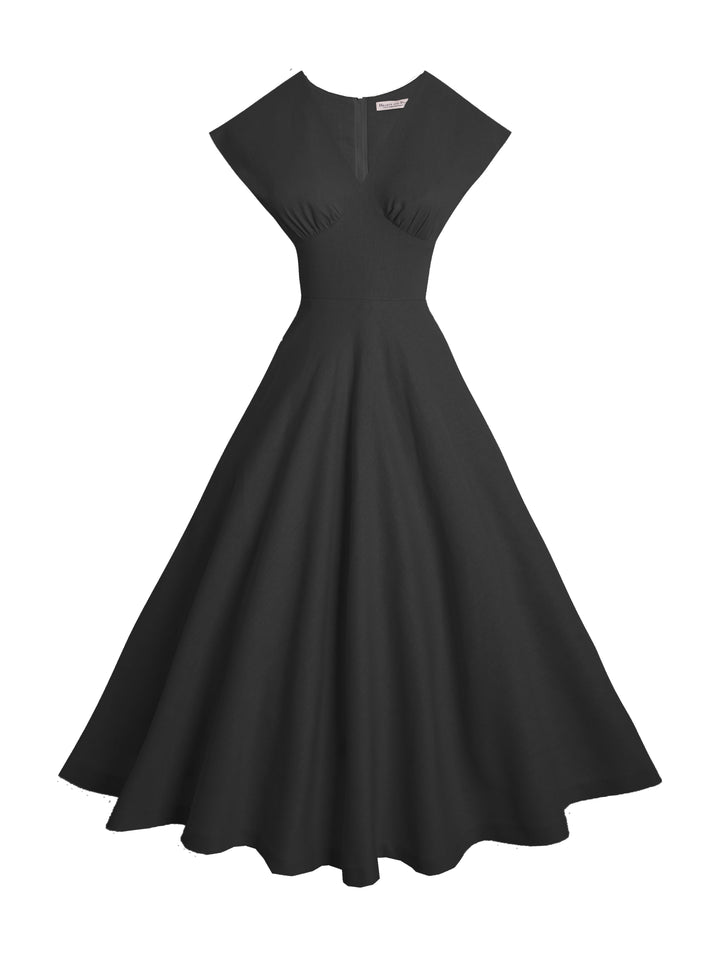 Kennedy Solid Cotton Dress