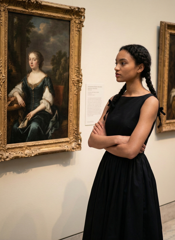 MTO - Audrey Solid Cotton Dress