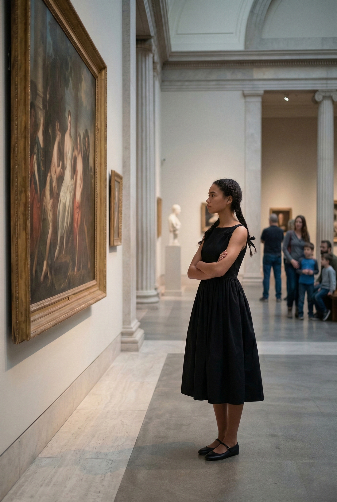 MTO - Audrey Solid Cotton Dress