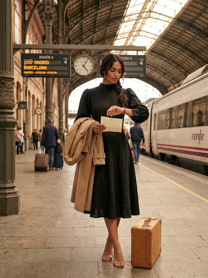 MTO - Beatrix Linen Dress