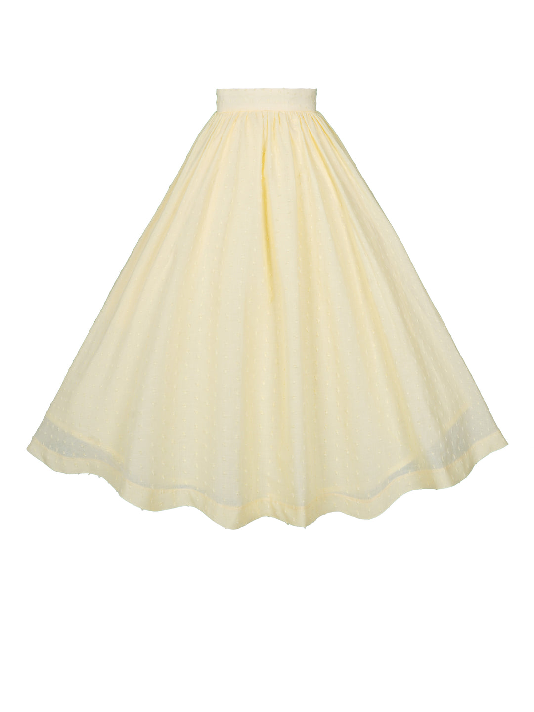 MTO - Lola Dotted Swiss Skirt